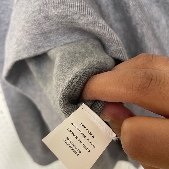 Marc Jacobs Grey Crochet Collar Pullover Sweater - Picture 9 of 9